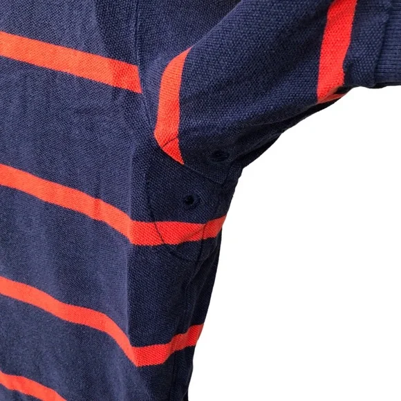 Polo by Ralph Lauren Navy & Red Striped Shirt size XL - Picture 4 of 10